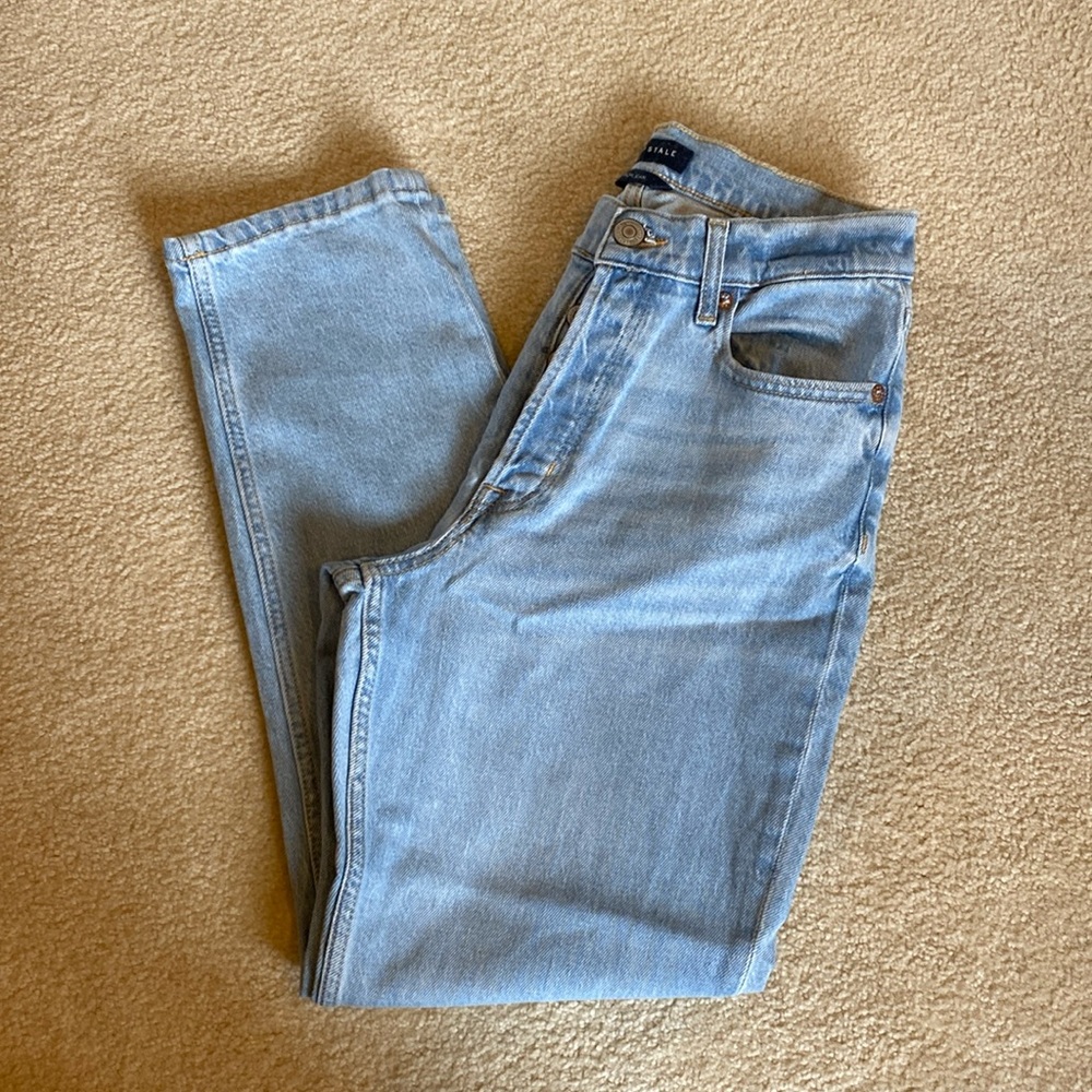 Aeropostale Button Fly Mom Jeans